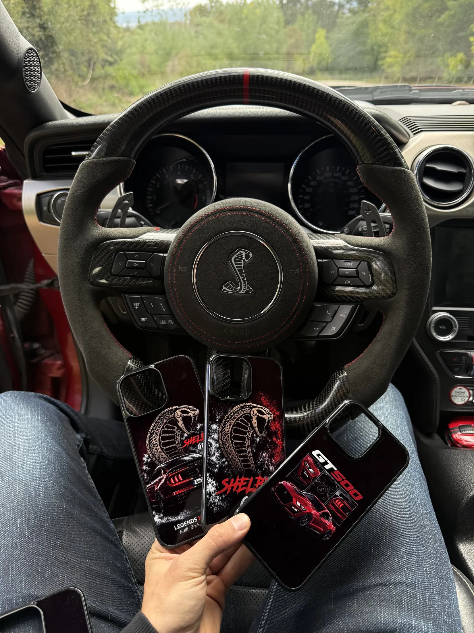 Мърч Dani Subev с Ford Mustang Shelby GT500